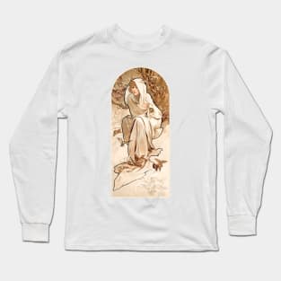 The Seasons, Winter (1897) Long Sleeve T-Shirt